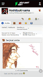 Mobile Screenshot of hoshitsuki-sama.deviantart.com