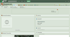 Desktop Screenshot of niceasssamson.deviantart.com