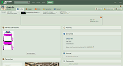 Desktop Screenshot of chao-lin.deviantart.com