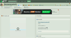 Desktop Screenshot of piotrussamozwaniecxd.deviantart.com