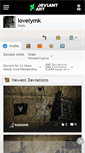 Mobile Screenshot of lovelymk.deviantart.com