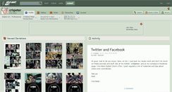 Desktop Screenshot of crispeter.deviantart.com