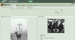 Desktop Screenshot of algunavez.deviantart.com