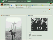 Tablet Screenshot of algunavez.deviantart.com
