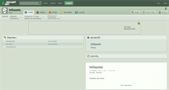 Desktop Screenshot of infosonic.deviantart.com