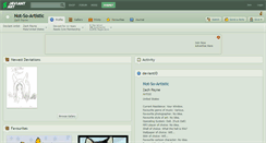 Desktop Screenshot of not-so-artistic.deviantart.com