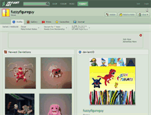 Tablet Screenshot of fuzzyfigureguy.deviantart.com