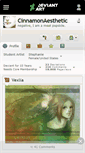 Mobile Screenshot of cinnamonaesthetic.deviantart.com