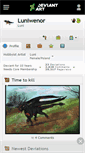 Mobile Screenshot of luniwenor.deviantart.com