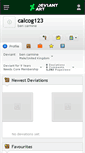 Mobile Screenshot of calcog123.deviantart.com