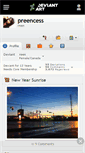 Mobile Screenshot of preencess.deviantart.com