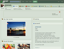Tablet Screenshot of preencess.deviantart.com