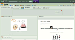 Desktop Screenshot of minsra.deviantart.com