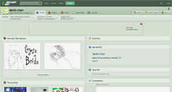 Desktop Screenshot of darki-chan.deviantart.com