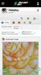 Mobile Screenshot of hekatey.deviantart.com