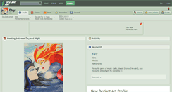 Desktop Screenshot of etcy.deviantart.com