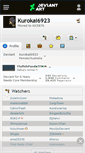 Mobile Screenshot of kurokai6923.deviantart.com