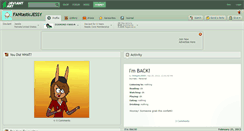 Desktop Screenshot of fantasticjessy.deviantart.com