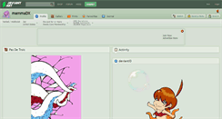 Desktop Screenshot of mammadx.deviantart.com