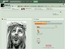 Tablet Screenshot of moko-m.deviantart.com