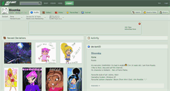 Desktop Screenshot of bloomka.deviantart.com