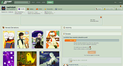 Desktop Screenshot of nashiduki.deviantart.com