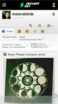 Mobile Screenshot of melovebirds.deviantart.com