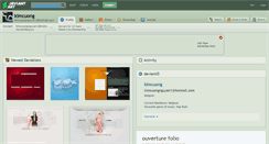 Desktop Screenshot of kimcuong.deviantart.com