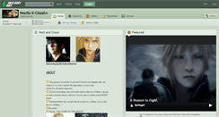 Desktop Screenshot of noctis-x-cloud.deviantart.com