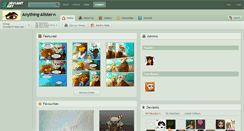 Desktop Screenshot of anything-alister.deviantart.com