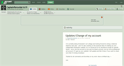 Desktop Screenshot of captainperoxide1619.deviantart.com
