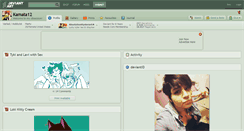 Desktop Screenshot of kamata12.deviantart.com