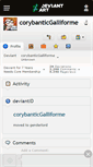 Mobile Screenshot of corybanticgalliforme.deviantart.com