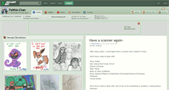 Desktop Screenshot of faithie-chan.deviantart.com