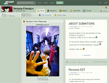 Tablet Screenshot of persona-friends.deviantart.com