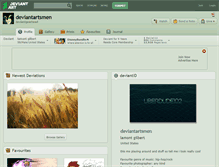 Tablet Screenshot of deviantartsmen.deviantart.com