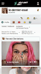 Mobile Screenshot of le-dernier-essai.deviantart.com