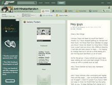 Tablet Screenshot of anti-hinataxnaruto.deviantart.com