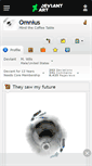 Mobile Screenshot of omnius.deviantart.com
