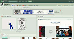 Desktop Screenshot of negima151.deviantart.com