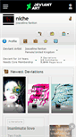 Mobile Screenshot of niche.deviantart.com
