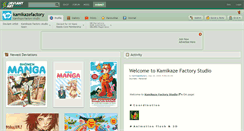 Desktop Screenshot of kamikazefactory.deviantart.com