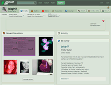 Tablet Screenshot of jalsgirl7.deviantart.com