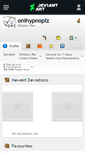 Mobile Screenshot of onihypnoplz.deviantart.com