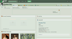 Desktop Screenshot of drunken-friar.deviantart.com