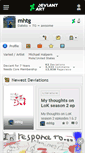 Mobile Screenshot of mhtg.deviantart.com