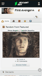 Mobile Screenshot of first-avenger.deviantart.com