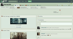 Desktop Screenshot of daenuprobst.deviantart.com