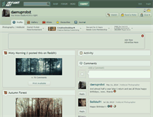 Tablet Screenshot of daenuprobst.deviantart.com
