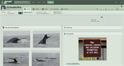Desktop Screenshot of orcinuspacifica.deviantart.com